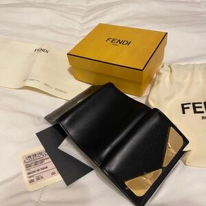 Fendi monster wallet